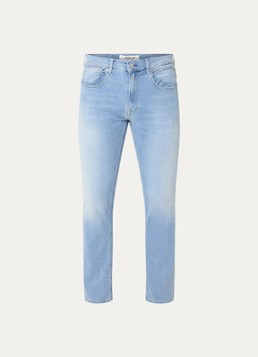 Replay Heren Hyperflex Dust Grover slim fit jeans met lichte wassing in de kleur Indigo, maat: W32/L34