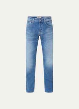 Replay Heren 574 straight leg jeans met medium wassing in de kleur Indigo, maat: W33/L34