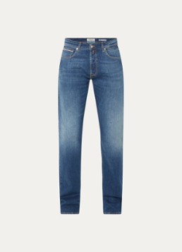 Replay Heren Grover slim fit jeans met medium wassing in de kleur Indigo, maat: W36/L32