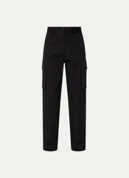 Givenchy Heren Straight fit cargobroek met steekzakken in de kleur Zwart, maat: 48