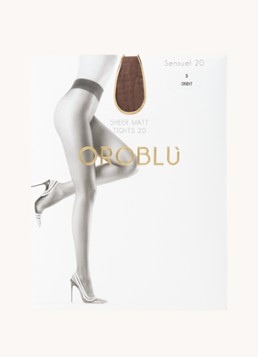 Oroblu Dames Sensuel panty in 20 denier in de kleur Bruin, maat: S