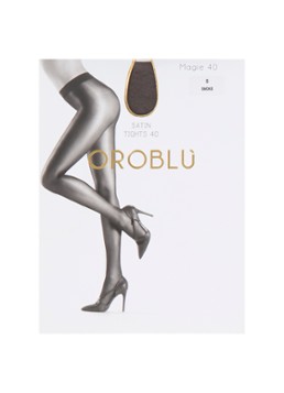 Oroblu Dames Magie panty in 40 denier in de kleur Antraciet, maat: S