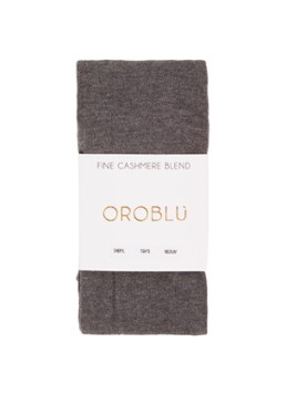 Oroblu Dames Cheryl maillot in kasjmierblend in de kleur Grijsmele, maat: XL