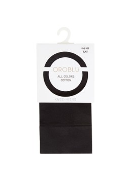 Oroblu Dames All Colors kniekousen in de kleur Zwart, maat: 1 SIZE