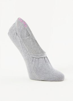 CADA Dames Sneakersokken naadloos in 2-pack in de kleur Lichtgrijs, maat: 35-38