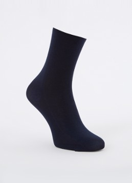 Oroblu Dames Cheryl sokken in kasjmierblend in de kleur Donkerblauw, maat: OS