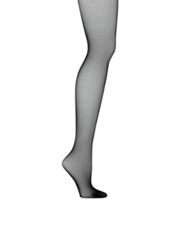 Wolford Dames Individual Control corrigerende panty in 10 denier in de kleur Zwart