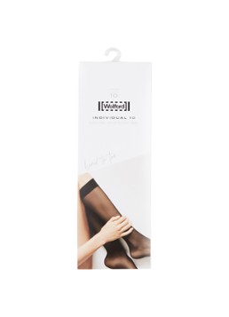 Wolford Dames Individual pantykousen in 10 denier in de kleur Black - 7005