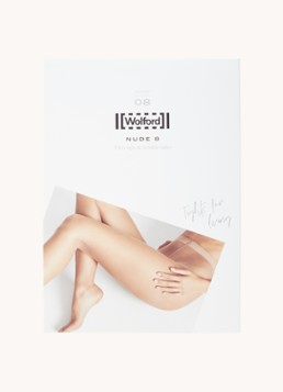 Wolford Dames Panty in 8 denier in de kleur Lichtbruin