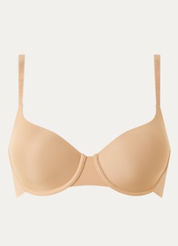 Wolford Dames Pure 3W voorgevormde T-shirt bh in de kleur Beige