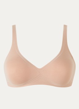 Wolford Dames Sport bh met light support in de kleur Zalmroze