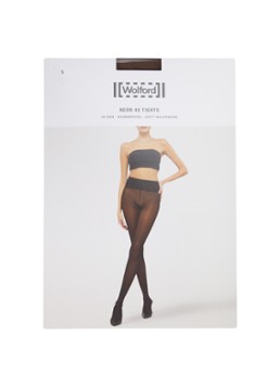 Wolford Dames Neon panty in 40 denier in de kleur Bruin