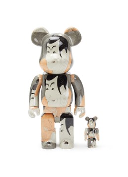 Bearbrick Bearbrick 100% & 400% Boston Museum Toshusai Sharaku set van 2 Multicolor - Deal