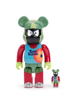 Bearbrick Bearbrick 100% & 400% Space Jam Marvin The Martian set van 2 Rood - Deal