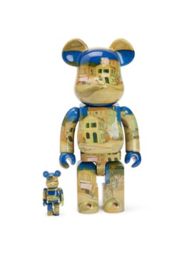 Bearbrick Bearbrick 100% & 400% Van Gogh Museum set van 2 Beige - Deal