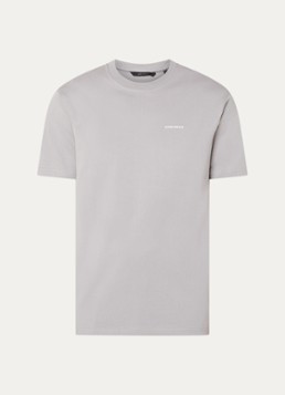 Airforce Heren T-shirt van katoen met logo in de kleur Donkergrijs, maat: XXL