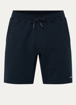 Airforce Heren Straight fit korte joggingbroek met logo in de kleur Donkerblauw, maat: XXL