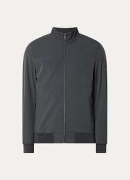 Airforce Heren Aero softshell jack met ritszakken in de kleur Antraciet, maat: XL