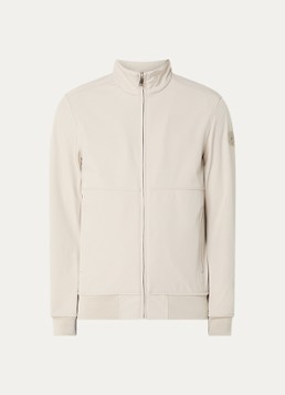 Airforce Heren Aero softshell jack met ritszakken in de kleur Beige, maat: M