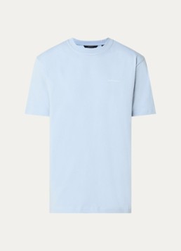 Airforce Heren T-shirt met logo in de kleur Lichtblauw, maat: XXL