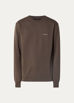Airforce Heren Sweater met logo in de kleur Lichtbruin, maat: M