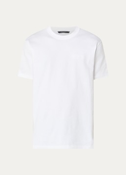 Airforce Heren T-shirt met logo- en backprint in de kleur Wit, maat: S