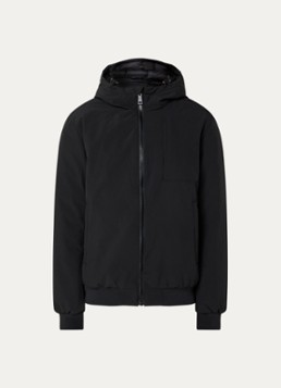 Airforce Heren Reversible jack met capuchon in de kleur Zwart, maat: XXL