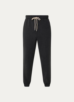 Fear of God Essentials Heren Tapered fit joggingsbroek met steekzakken in de kleur Antraciet, maat: XL