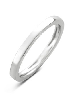 Diamond Point Dames Ring Ensemble van 14 karaat witgoud in de kleur Witgoud