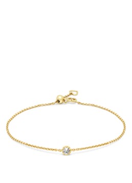 Diamond Point Dames Geelgouden armband, 0.08 ct diamant, Joy in de kleur Geelgoud