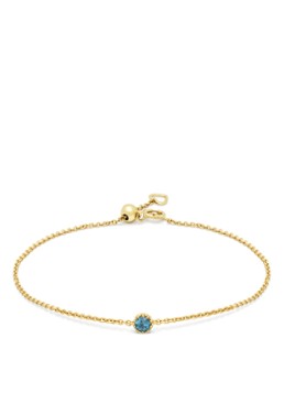 Diamond Point Dames Geelgouden armband, 0.14 ct london topaas, Joy in de kleur Geelgoud