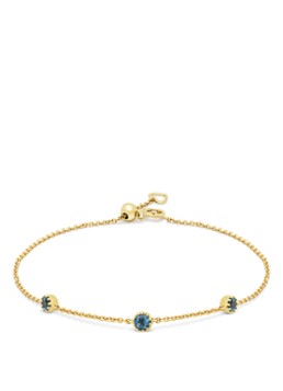 Diamond Point Dames Geelgouden armband, 0.42 ct london topaas, Joy in de kleur Geelgoud