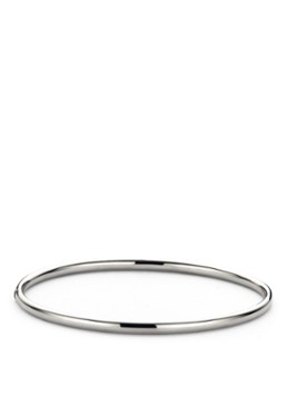 Diamond Point Dames Witgouden bangle in de kleur Witgoud