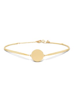 Diamond Point Dames Geelgouden armband Marigold in de kleur Geelgoud