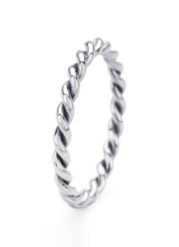 Diamond Point Dames Witgouden ring Marigold in de kleur Witgoud