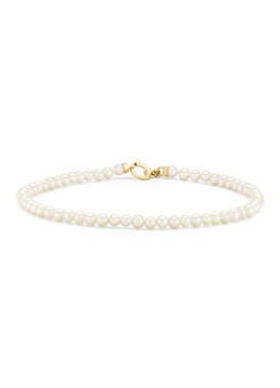 Diamond Point Dames Geelgouden armband Rivièra in de kleur Geelgoud