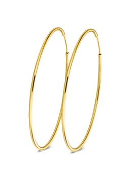 Casa Jewelry Dames DMC XL oorringen verguld in de kleur Goud