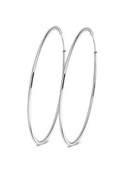 Casa Jewelry Dames DMC XS oorringen van zilver in de kleur Zilver