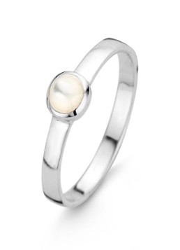 Casa Jewelry Dames Pom Small ring van zilver maat 16.5 in de kleur Zilver