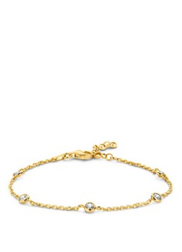 Casa Jewelry Dames Pruts armband verguld in de kleur Goud