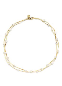 Casa Jewelry Dames Tahiti ketting met parel in de kleur Goud