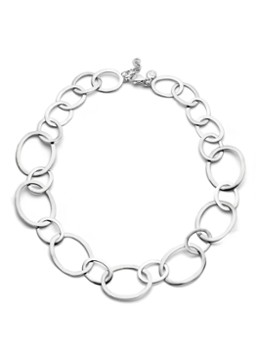 Casa Jewelry Dames Saskia ketting van zilver in de kleur Zilver