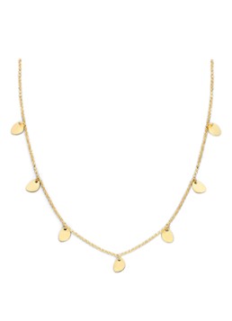 Casa Jewelry Dames Sugarbowl Mini ketting verguld in de kleur Goud