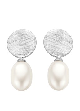 Casa Jewelry Dames Diana oorstekers van zilver in de kleur Zilver