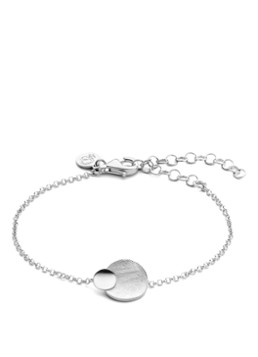 Casa Jewelry Dames Rondje Hol armband van zilver in de kleur Zilver