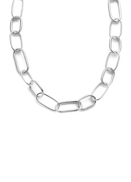 Casa Jewelry Dames Oval Office ketting van zilver in de kleur Zilver
