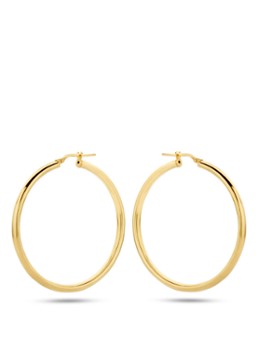 Casa Jewelry Dames Rondinella L oorringen verguld in de kleur Goud