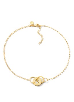 Casa Jewelry Dames Padova ketting verguld in de kleur Goud