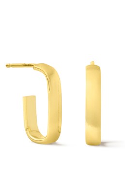 Casa Jewelry Dames Procida oorringen verguld in de kleur Goud