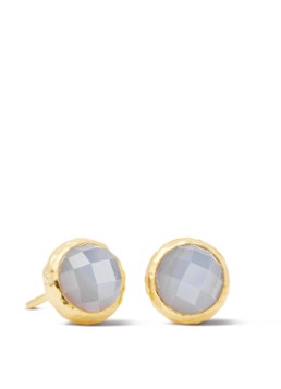 Casa Jewelry Dames Amalfi oorknopjes verguld in de kleur Goud